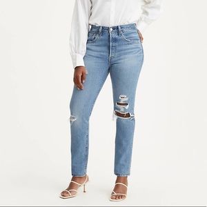 Levi’s 501 Skinny Jeans Medium Wash